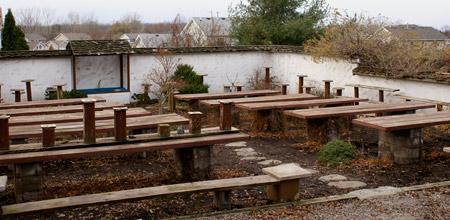 Main display area in late autumn before snow