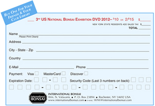 DVD ORDER FORM